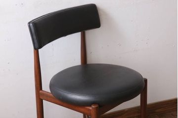 ヴィンテージ家具　 北欧ビンテージ　G-PLAN(ジープラン)　Fresco(フレスコ)　サーキュラーチェア(ダイニングチェア)(2)