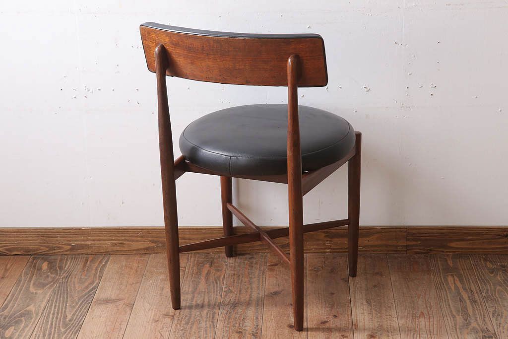 ヴィンテージ家具　 北欧ビンテージ　G-PLAN(ジープラン)　Fresco(フレスコ)　サーキュラーチェア(ダイニングチェア)(2)