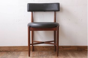 ヴィンテージ家具　北欧ビンテージ　G-PLAN(ジープラン)　Fresco(フレスコ)　サーキュラーチェア(ダイニングチェア)(3)