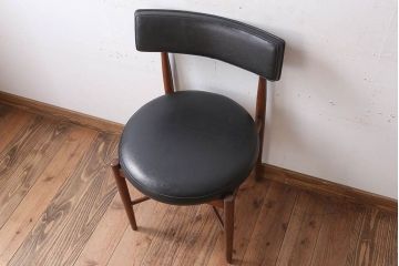 ヴィンテージ家具　北欧ビンテージ　G-PLAN(ジープラン)　Fresco(フレスコ)　サーキュラーチェア(ダイニングチェア)(3)
