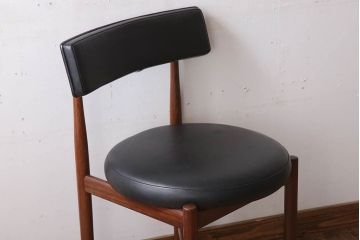 ヴィンテージ家具　北欧ビンテージ　G-PLAN(ジープラン)　Fresco(フレスコ)　サーキュラーチェア(ダイニングチェア)(3)