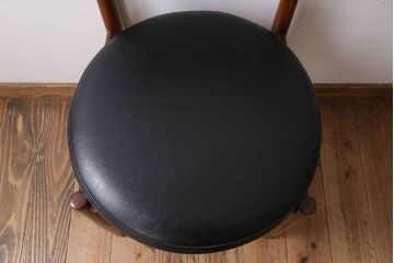 ヴィンテージ家具　北欧ビンテージ　G-PLAN(ジープラン)　Fresco(フレスコ)　サーキュラーチェア(ダイニングチェア)(3)