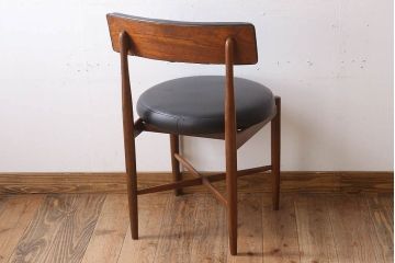 ヴィンテージ家具　北欧ビンテージ　G-PLAN(ジープラン)　Fresco(フレスコ)　サーキュラーチェア(ダイニングチェア)(3)