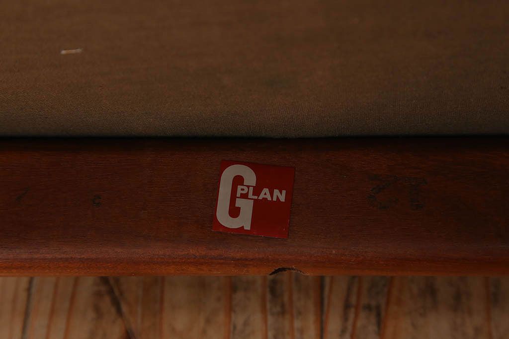 ヴィンテージ家具　北欧ビンテージ　G-PLAN(ジープラン)　Fresco(フレスコ)　サーキュラーチェア(ダイニングチェア)(3)