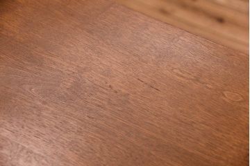 アンティーク家具　古い木製の和風な木味アンティークサイドキャビネット(水屋箪笥・収納棚)(1)