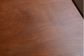 アンティーク家具　古い木製の和風な木味アンティークサイドキャビネット(水屋箪笥・収納棚)(2)