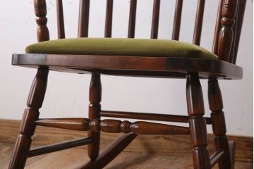 中古　飛騨の家具　ヒダ・ダイネットのロッキングチェア