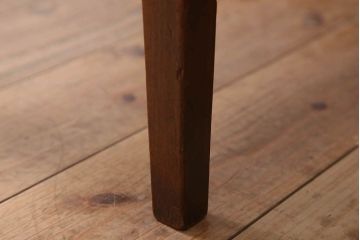 アンティーク家具　大正ロマン　古いナラ材製のアンティークチェア(椅子)