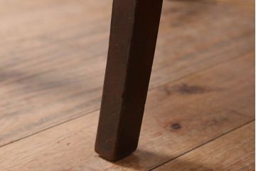 アンティーク家具　大正ロマン　古いナラ材製のアンティークチェア(椅子)