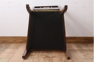 アンティーク家具　大正ロマン　古いナラ材製のアンティークチェア(椅子)