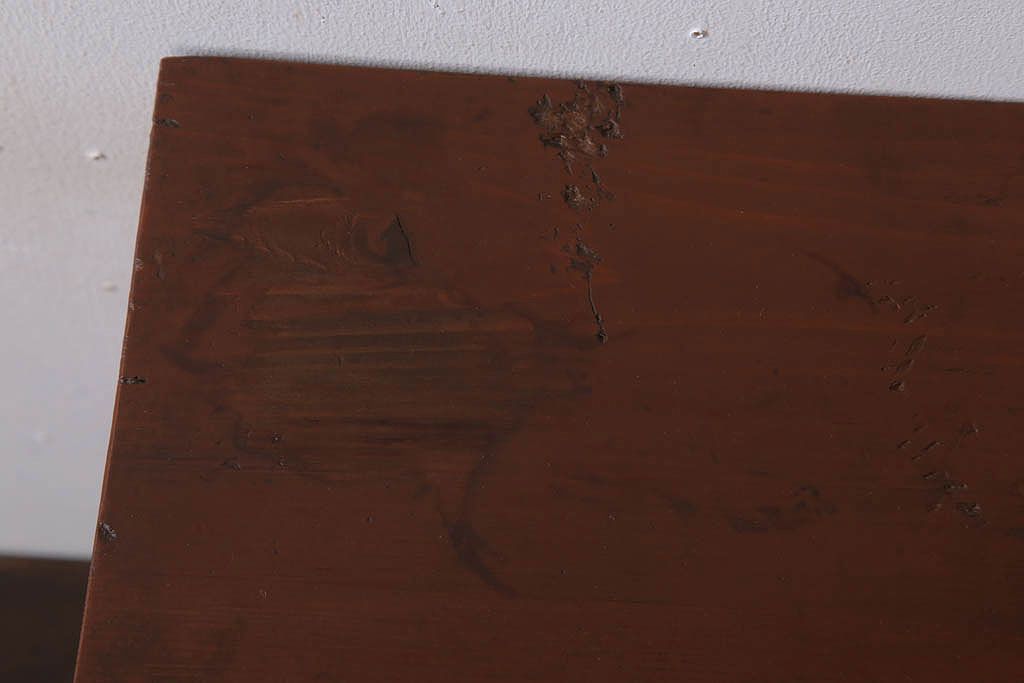 レトロ家具　昭和レトロ　古い木製のアンティーク5杯小引き出し