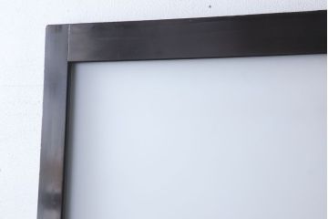 板絵　盛り上げ彩色　美しい絵のガラス戸2枚セット(2)