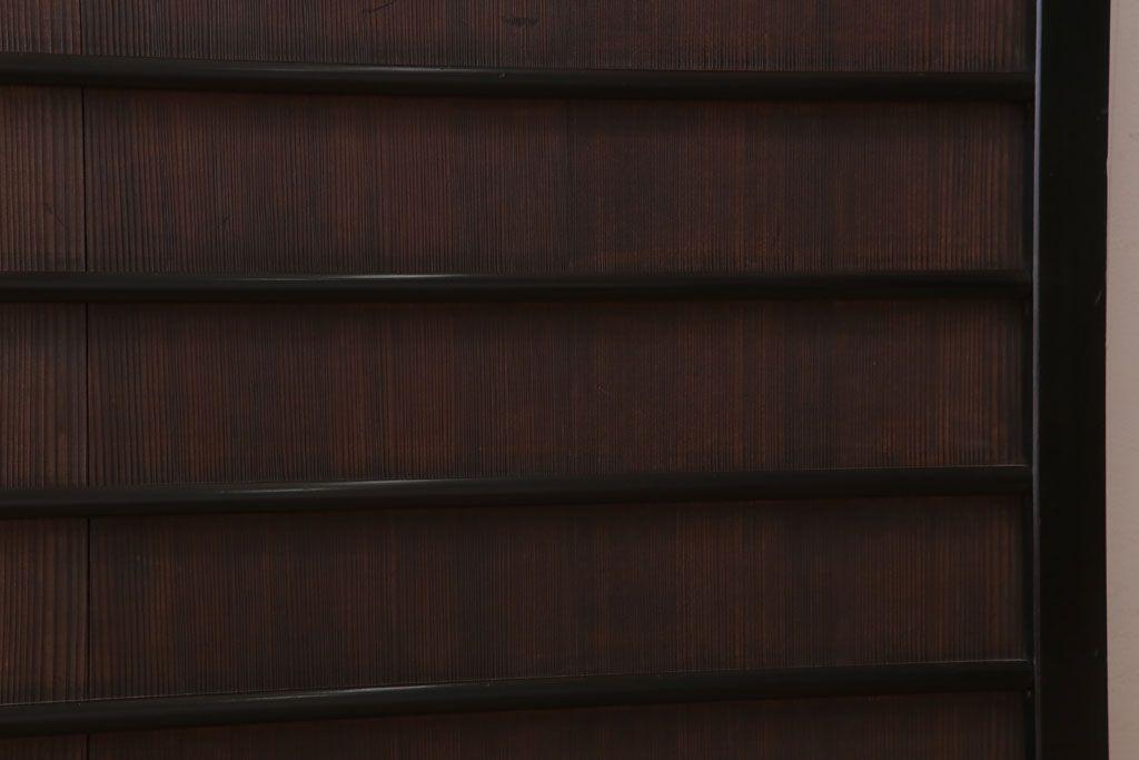 板絵　盛り上げ彩色　美しい絵のガラス戸2枚セット(2)