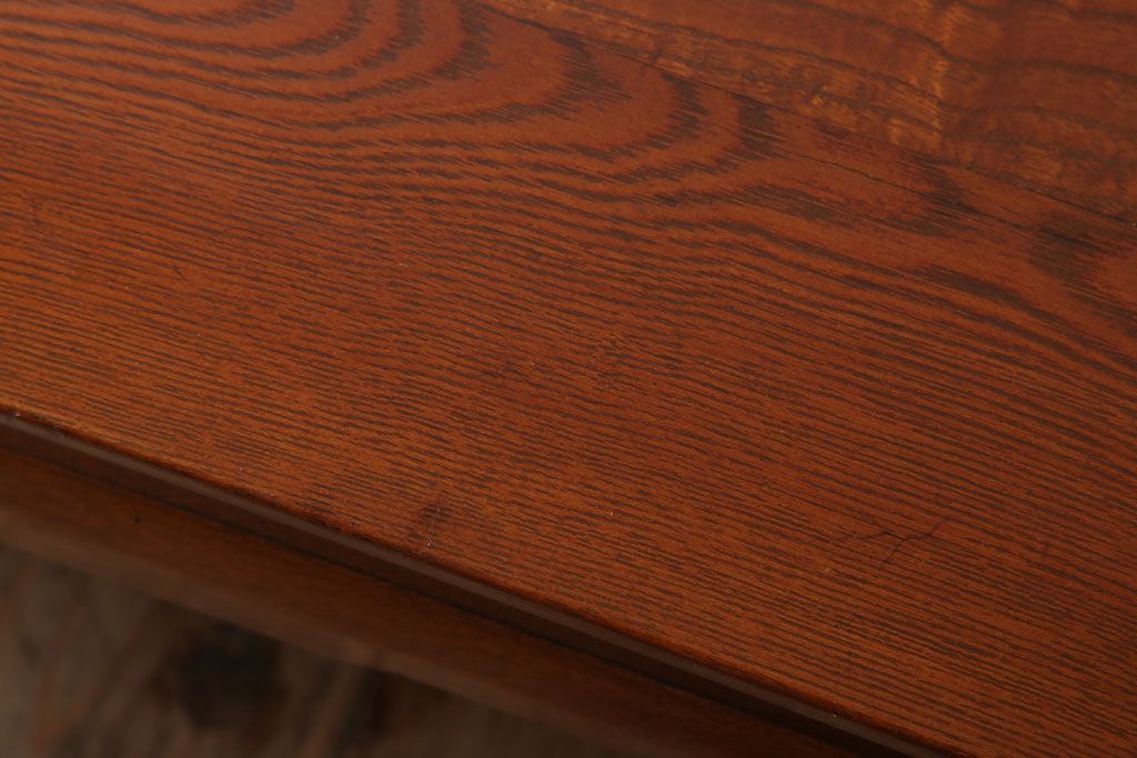 アンティーク家具　和製アンティーク　総欅材の座卓(センターテーブル)