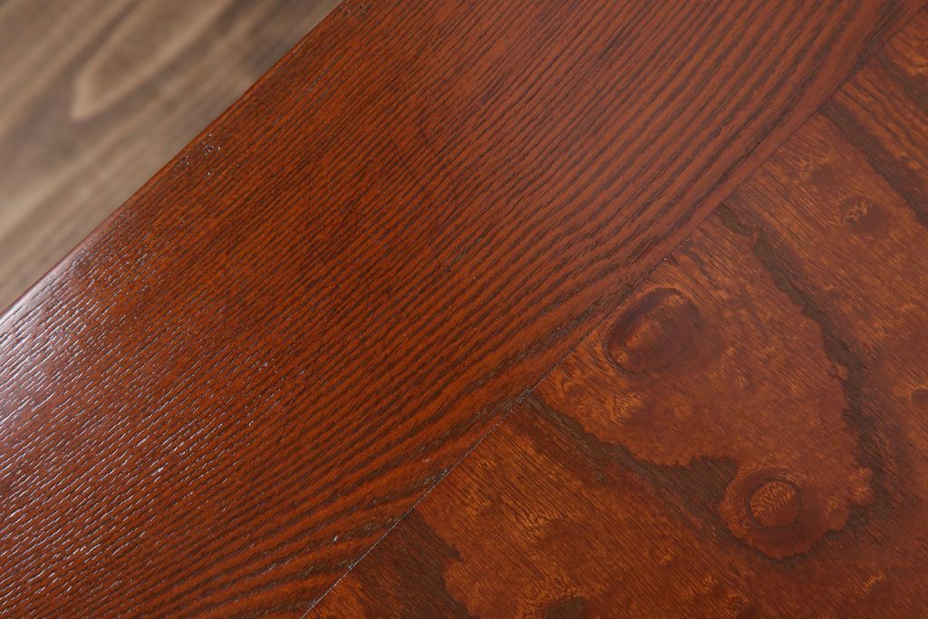 アンティーク家具　和製アンティーク　総欅材の座卓(センターテーブル)