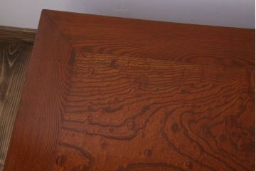 アンティーク家具　和製アンティーク　総欅材の座卓(センターテーブル)