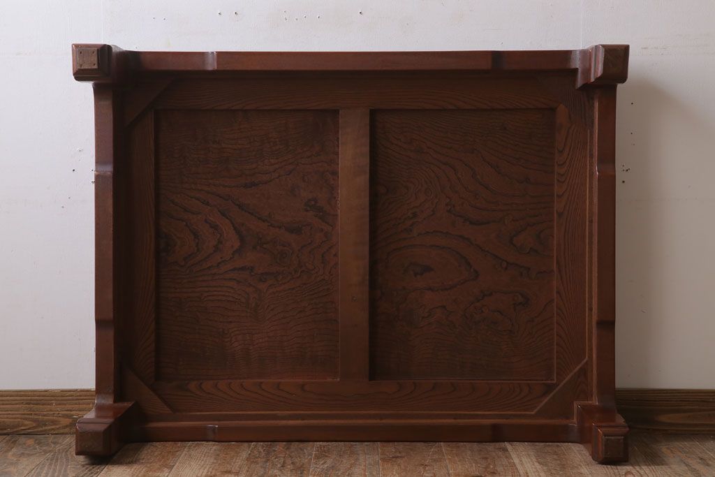 アンティーク家具　和製アンティーク　総欅材の座卓(センターテーブル)