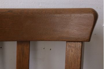 レトロ家具　和製アンティーク　古い木のレトロな回転椅子(ドクターチェア)(2)