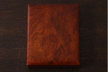 アンティーク家具　大正昭和期　銅のおとし付き!上質な小引き出し(煙草入れ)