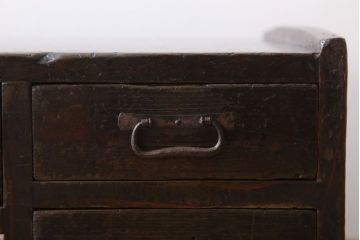 アンティーク家具　古民具・骨董　明治〜大正期!アンティーク文机(両袖机)