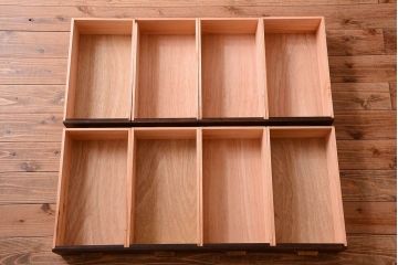 レトロ家具　アンティーク　特大サイズ　昭和レトロな木製作業台(カウンターテーブル)(2)