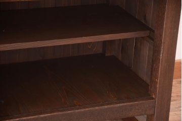 レトロ家具　アンティーク　特大サイズ　昭和レトロな木製作業台(カウンターテーブル)(2)