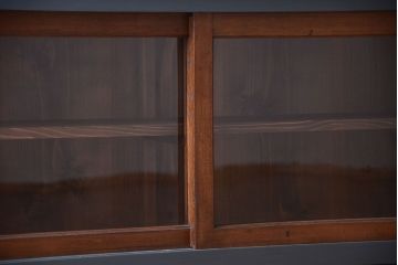 アンティーク家具　引き出し5杯付き!二段重ねの大きなペイント収納棚