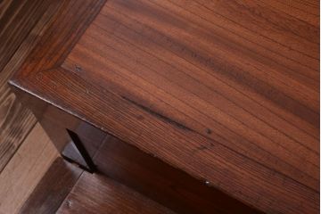 アンティーク雑貨　総欅材　古民具・骨董　組み立て式陳列台(飾り台)