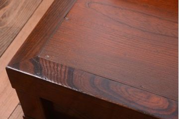 アンティーク雑貨　総欅材　古民具・骨董　組み立て式陳列台(飾り台)