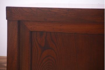 アンティーク雑貨　総欅材　古民具・骨董　組み立て式陳列台(飾り台)