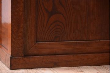 アンティーク雑貨　総欅材　古民具・骨董　組み立て式陳列台(飾り台)