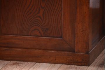 アンティーク雑貨　総欅材　古民具・骨董　組み立て式陳列台(飾り台)