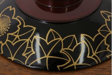 アンティーク雑貨　和製アンティーク　木製蒔絵椀10客セット(漆器)
