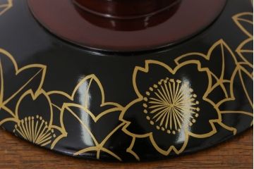 アンティーク雑貨　和製アンティーク　木製蒔絵椀10客セット(漆器)