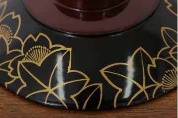 アンティーク雑貨　和製アンティーク　木製蒔絵椀10客セット(漆器)