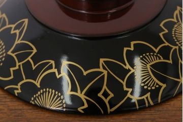 アンティーク雑貨　和製アンティーク　木製蒔絵椀10客セット(漆器)