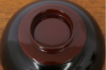 アンティーク雑貨　和製アンティーク　木製蒔絵椀10客セット(漆器)