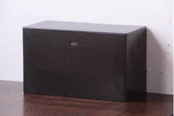 アンティーク家具　古民具・骨董　漆塗り!外欅・内桐材の上質な蓋付き小引き出し(収納箱)