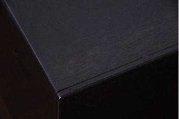 アンティーク家具　古民具・骨董　漆塗り!外欅・内桐材の上質な蓋付き小引き出し(収納箱)