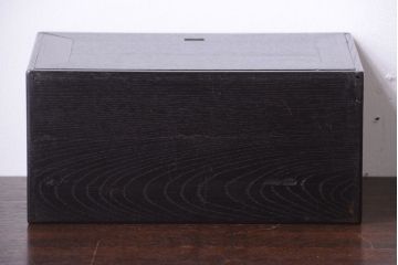 アンティーク家具　古民具・骨董　漆塗り!外欅・内桐材の上質な蓋付き小引き出し(収納箱)