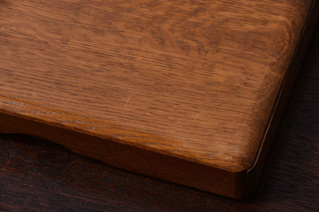 アンティーク雑貨　和製アンティーク　古いナラ材の小物収納文箱(木箱・小箱・収納箱)