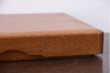 アンティーク雑貨　和製アンティーク　古いナラ材の小物収納文箱(木箱・小箱・収納箱)