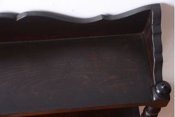 中古　民芸家具　ビンテージ　壁掛け吊り棚(飾り棚・コレクションボード)