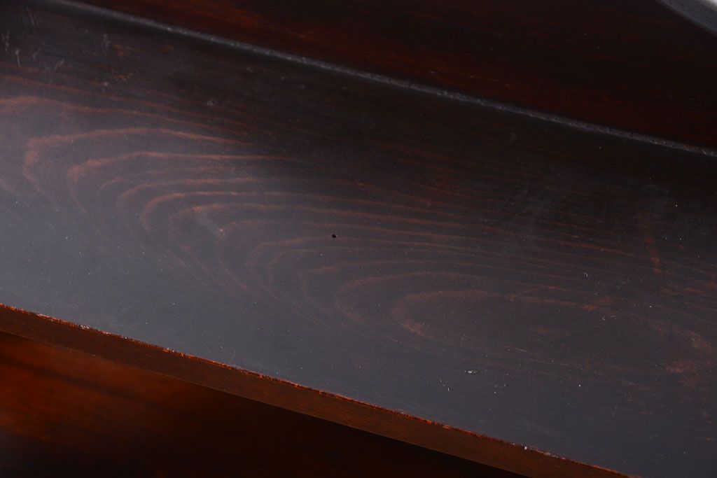 中古　民芸家具　ビンテージ　壁掛け吊り棚(飾り棚・コレクションボード)