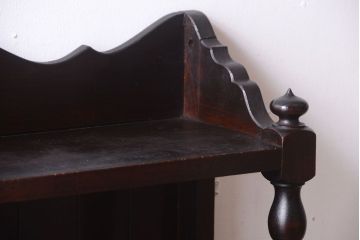 中古　民芸家具　ビンテージ　壁掛け吊り棚(飾り棚・コレクションボード)