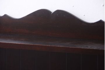 中古　民芸家具　ビンテージ　壁掛け吊り棚(飾り棚・コレクションボード)