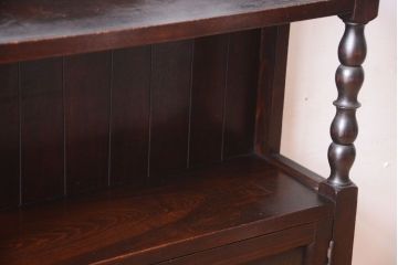 中古　民芸家具　ビンテージ　壁掛け吊り棚(飾り棚・コレクションボード)