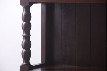 中古　民芸家具　ビンテージ　壁掛け吊り棚(飾り棚・コレクションボード)