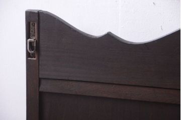 中古　民芸家具　ビンテージ　壁掛け吊り棚(飾り棚・コレクションボード)