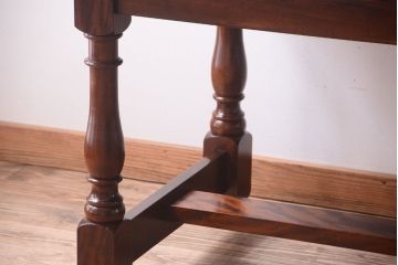 中古　九州民芸家具　上質なダイニングテーブル